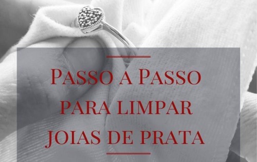 Passo a passo para limpar joias de Prata