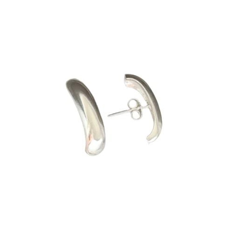 BRINCO EAR HOOK PRATA LISA GROSSO