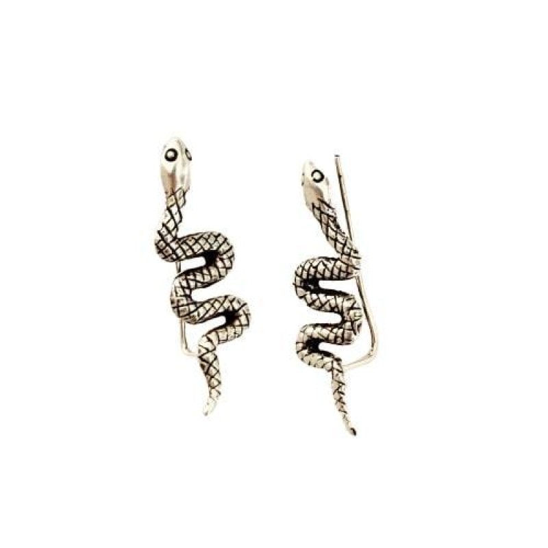 Brinco Ear Cuff Cobra