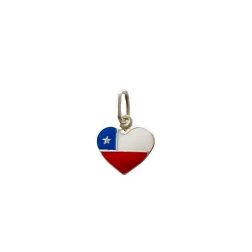 Pingente Meu Coração é do CHILE