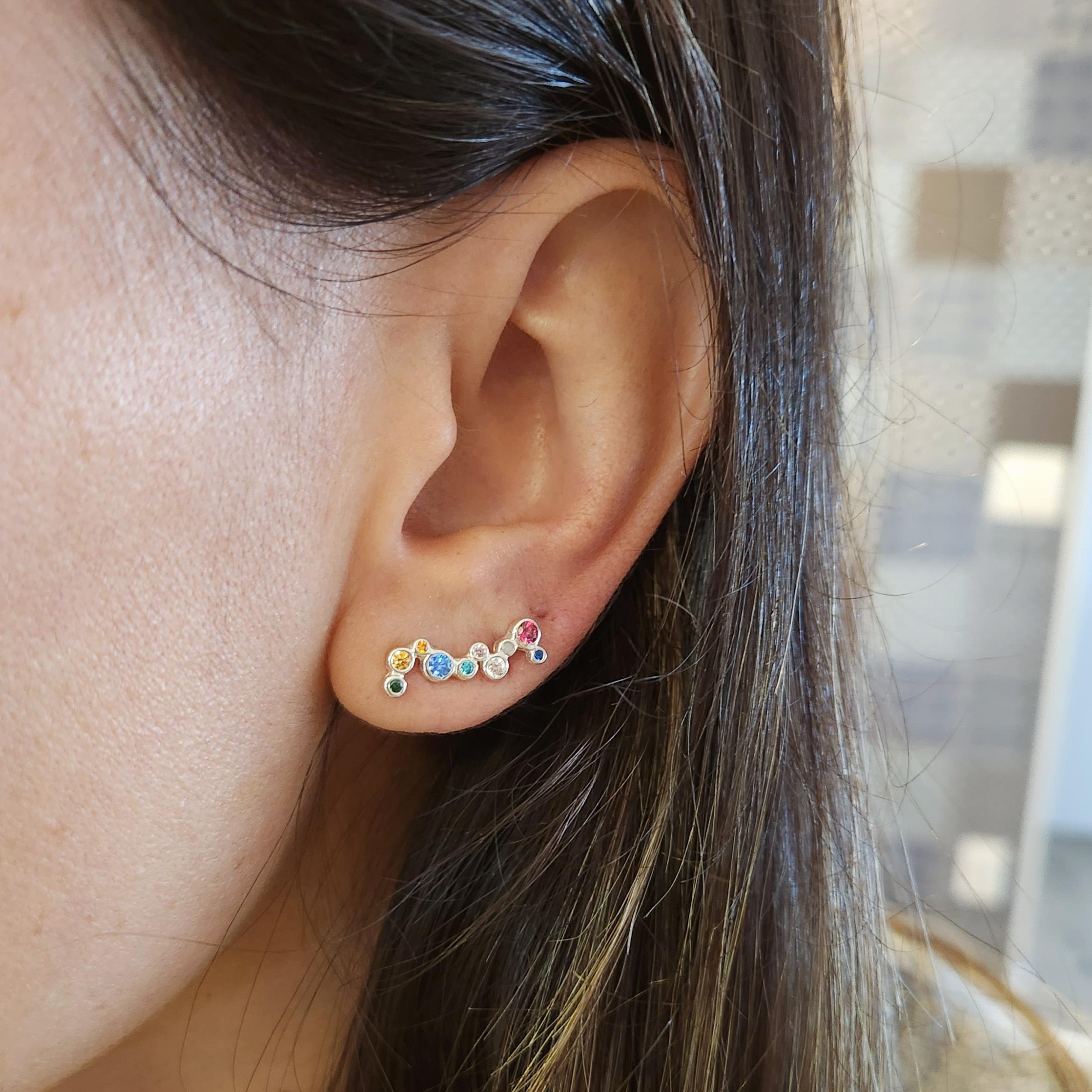 Brinco Earcuff Rainbown