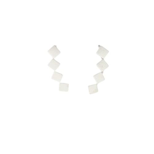 Brinco Earcuff Quadrada